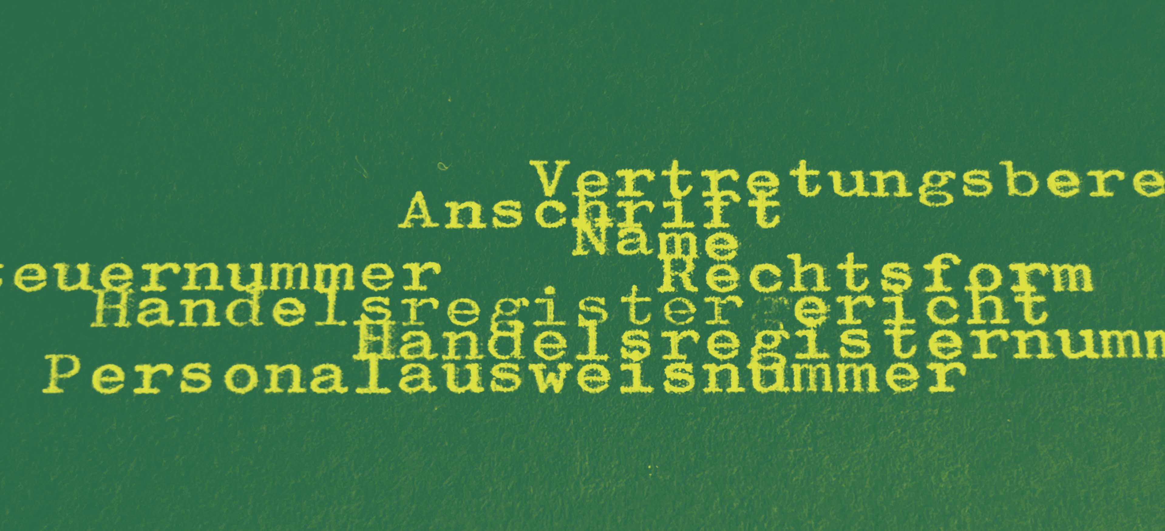 Vertragskopf Vertragskopf