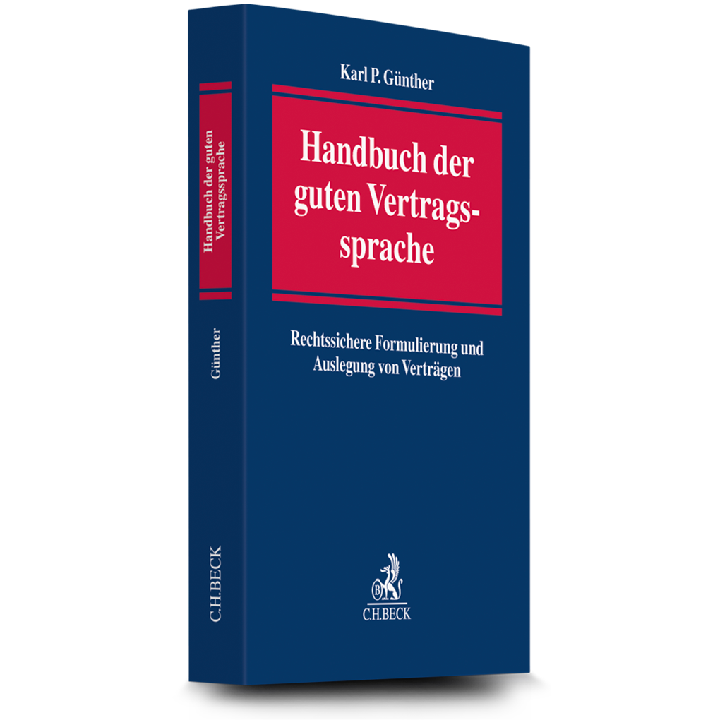 Handbuch der guten Vertragssprache