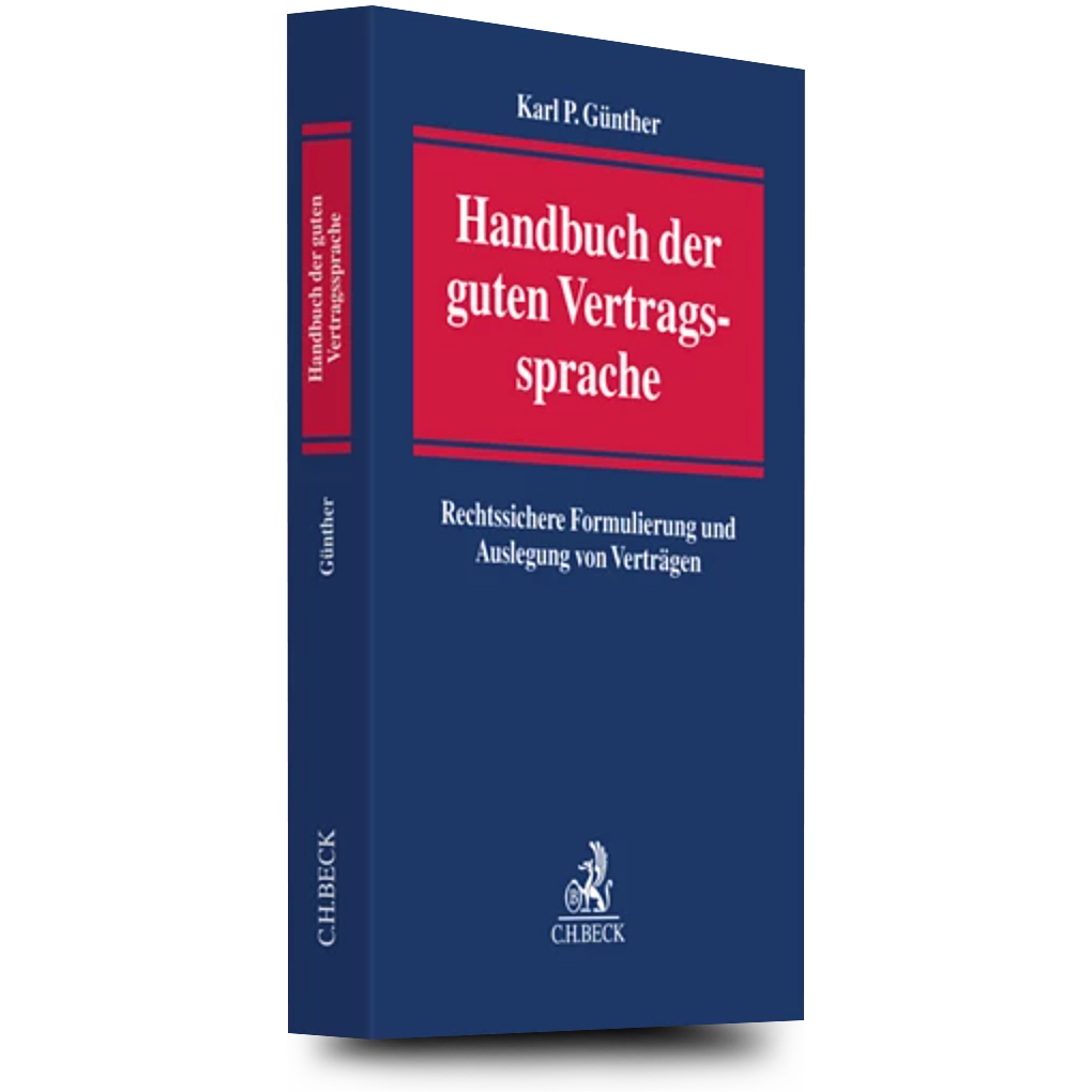 Handbuch der guten Vertragssprache